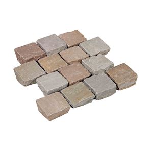 Kandla Multicolor Kwartsiet 20x14x5-7 cm Bekapt (10,08 m²)