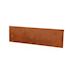 Kantopsluiting Single 300x27,7 cm Corten