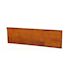 Kantopsluiting Single flex 300x27,7 cm Corten