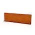 Kantopsluiting Stroke (flg) 300x16,5 cm Corten