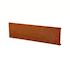 Kantopsluiting Single (flg) 300x10 cm Corten