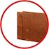 Kantopsluiting Koppelplaat 10 cm Corten + 4 zelftappers