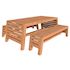 Tuinset Riva Excellent 2x bank 1x tafel Onbehandeld