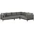 Domino Loungeset Stone Grey