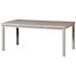 Mobile Uitschuifbare Tafel Aluminium Zand 240x100/180x100 cm