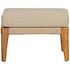 San Remo Hocker Teak Zand