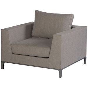 Sicilië Fauteuil 60x88x100 cm Taupe