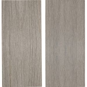 Fiberdeck Premium massief 21x2,3 cm Light Grey