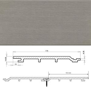 WEO Essential 17,3x1,5 cm Light Grey