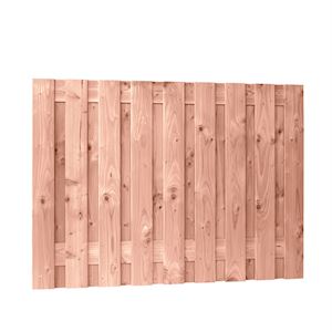 Scherm Douglas geschaafd 19 planks 16 mm 180x130 cm onbehandeld