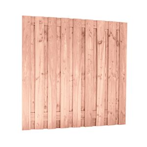 Scherm Douglas fijnbezaagd 19 planks 15 mm 180x180 cm onbehandeld